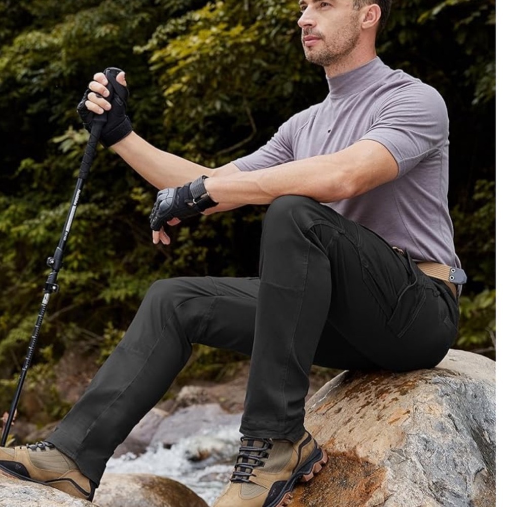 Men's Labeyzon Navy Cargo Tactical Pants Sz 30X30 NWT